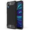 Military Defender Tough Shockproof Case for Huawei Y7 Pro (2019) - Black